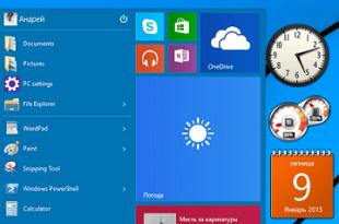 Cool gadgeti za Windows 10 desktop